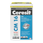 Ceresit CM 16 эластичный клей для плитки